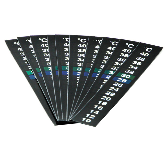 Temperatuur meter sticker